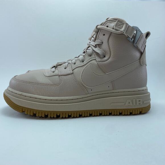 NIKE AIR Force 1 "High Utility 2.0" Fossil Stone Artic Womens Shoes Size 9 - Picture 1 of 12